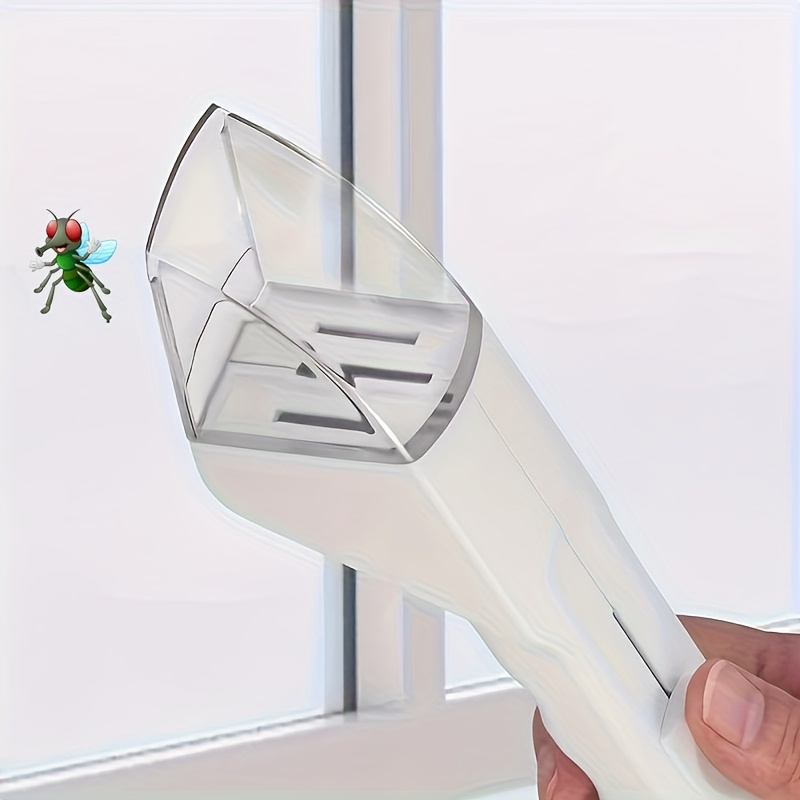 Easy-Grip Handheld Bug Catcher - Ideal for Mosquitoes, Flies & Spiders | Durable Plastic Insect Control Tool