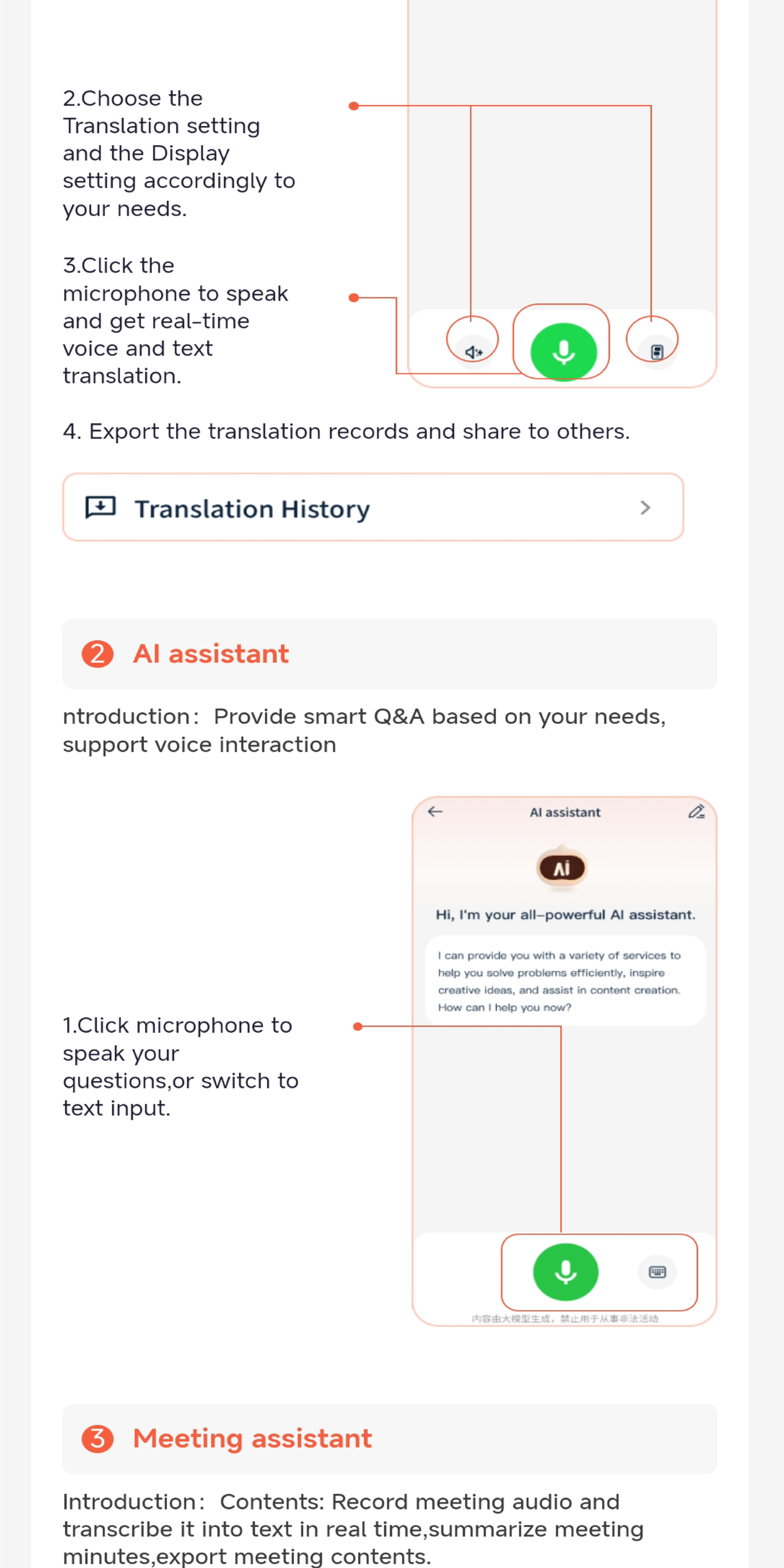 AI Real-time Translation Wireless Headphones, OWS Language Translation Earbuds, 144 Languages, 3-in-1 Translation Earbuds with iOS and Android Systems, suitable for learning, business and travel Core Technology & Function 16 AI Real-time Translation Wireless Headphones, OWS Language Translation Earbuds, 144 Languages, 3-in-1 Translation Earbuds with iOS and Android Systems, suitable for learning, business and travel