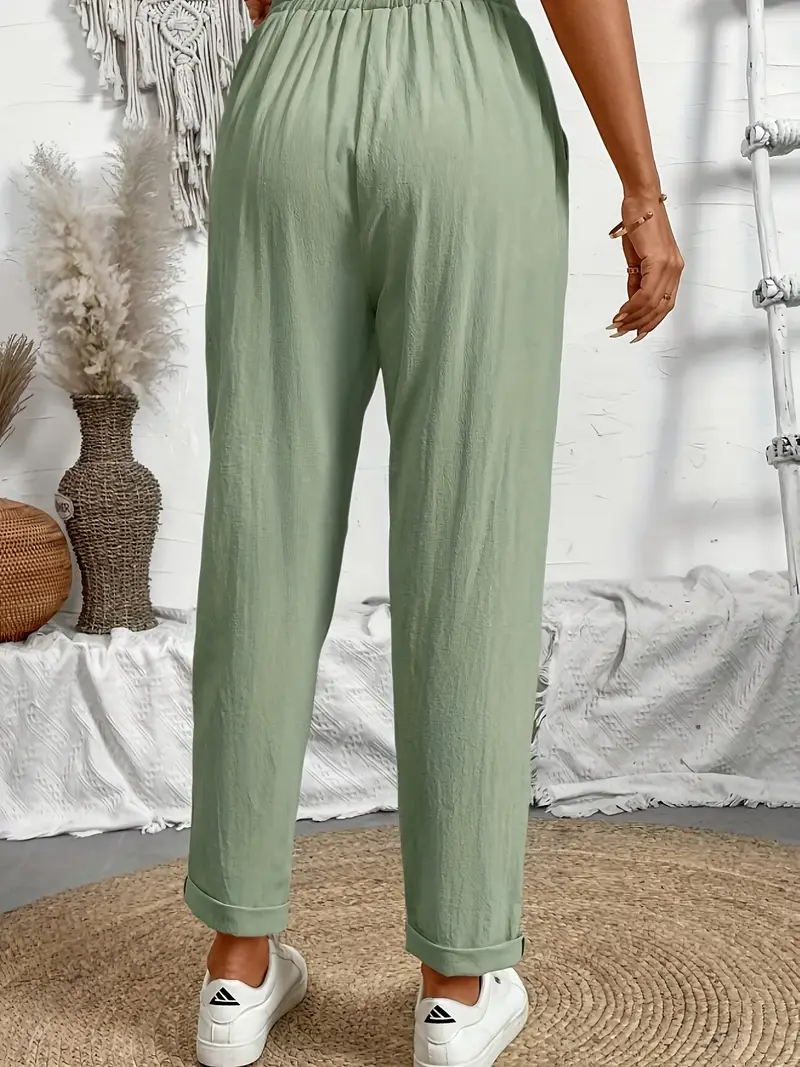 mint green dress pants womens Mint Green Basic Wide Leg Lounge Pants PinkBlush