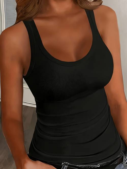 womens u neck camisole