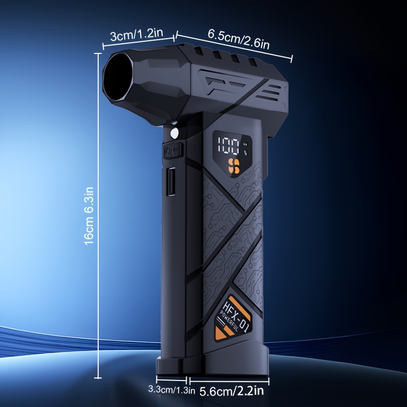 Aria Compressa Elettrico Rimuovi Polvere - 3 Velocità Air Duster Mini