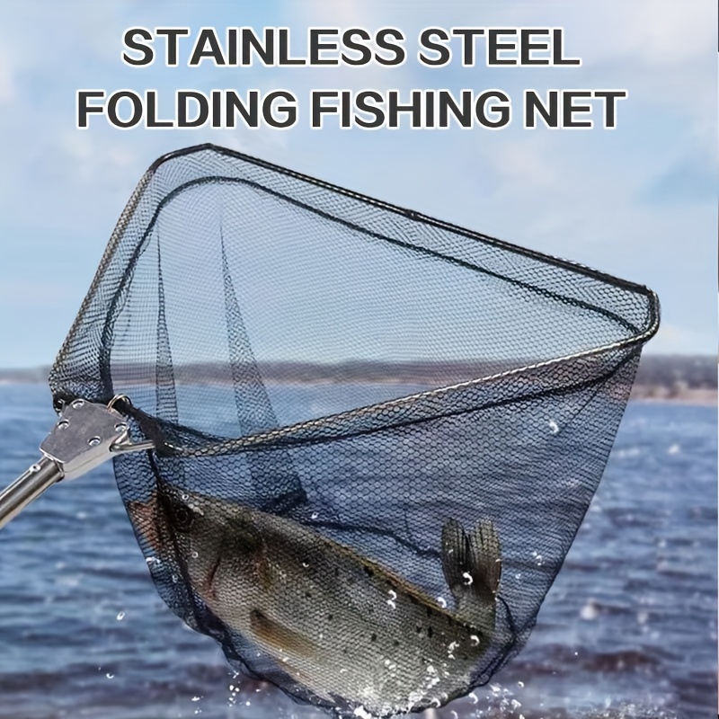 Fishing Landing Net With Telescoping Pole Handle - Temu Malaysia