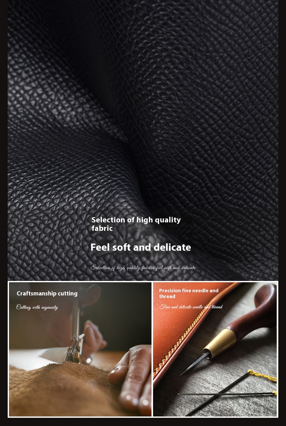Cartera larga para hombre con gran capacidad, múltiples ranuras para tarjetas, monedero, tarjetero y clutch para .