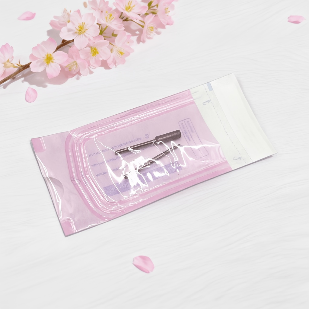 TEMU Borsa da imballaggio autoadesiva con design rosa, confezione , per riporre oggetti, con chiusura a serraggio