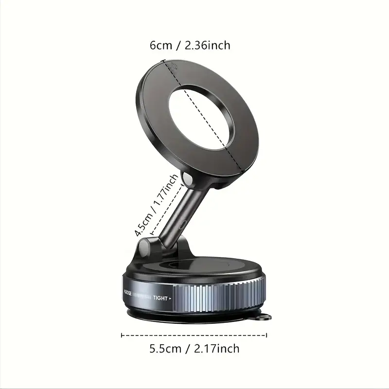 360 rotatable magnetic car phone mount alloy adjustable and waterproof Product details 8