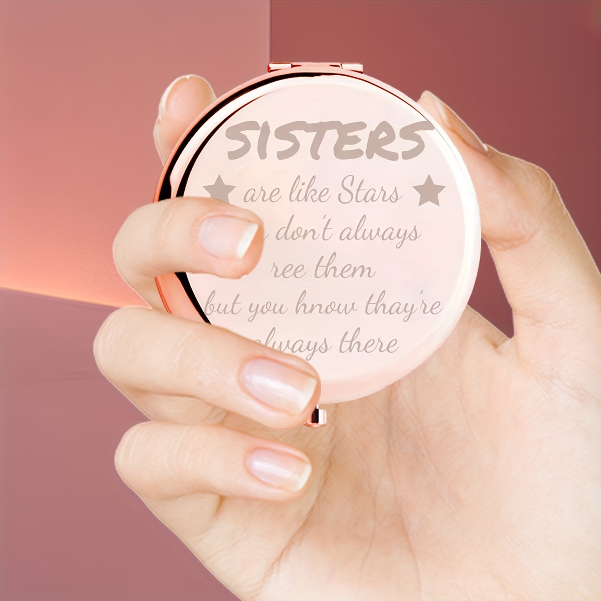 VICKSONGS Beste Vriend Sleutelhanger - Not Sisters by Blood, But Sisters by Heart | Beste Vriend Cadeaus voor Vrouwen | Verjaardagscadeau vriendschap | Zuster Sleutelhanger, Set van 2