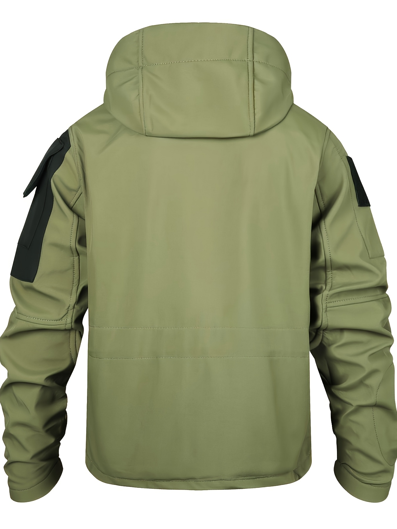 2pcs Men's Thickened Jacket and Pants Set for All-Terrain Hunting