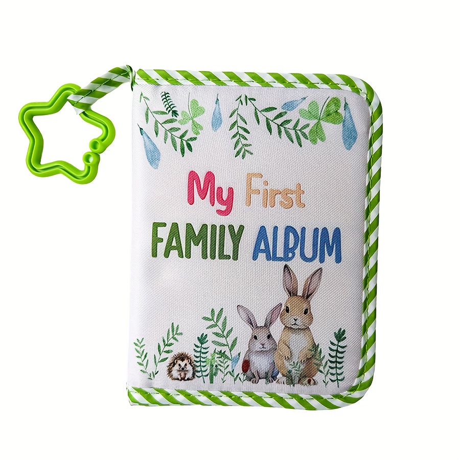 Image of A Simple And Cute Fabric-covered Photo Album, Growth Album, And Commemorative