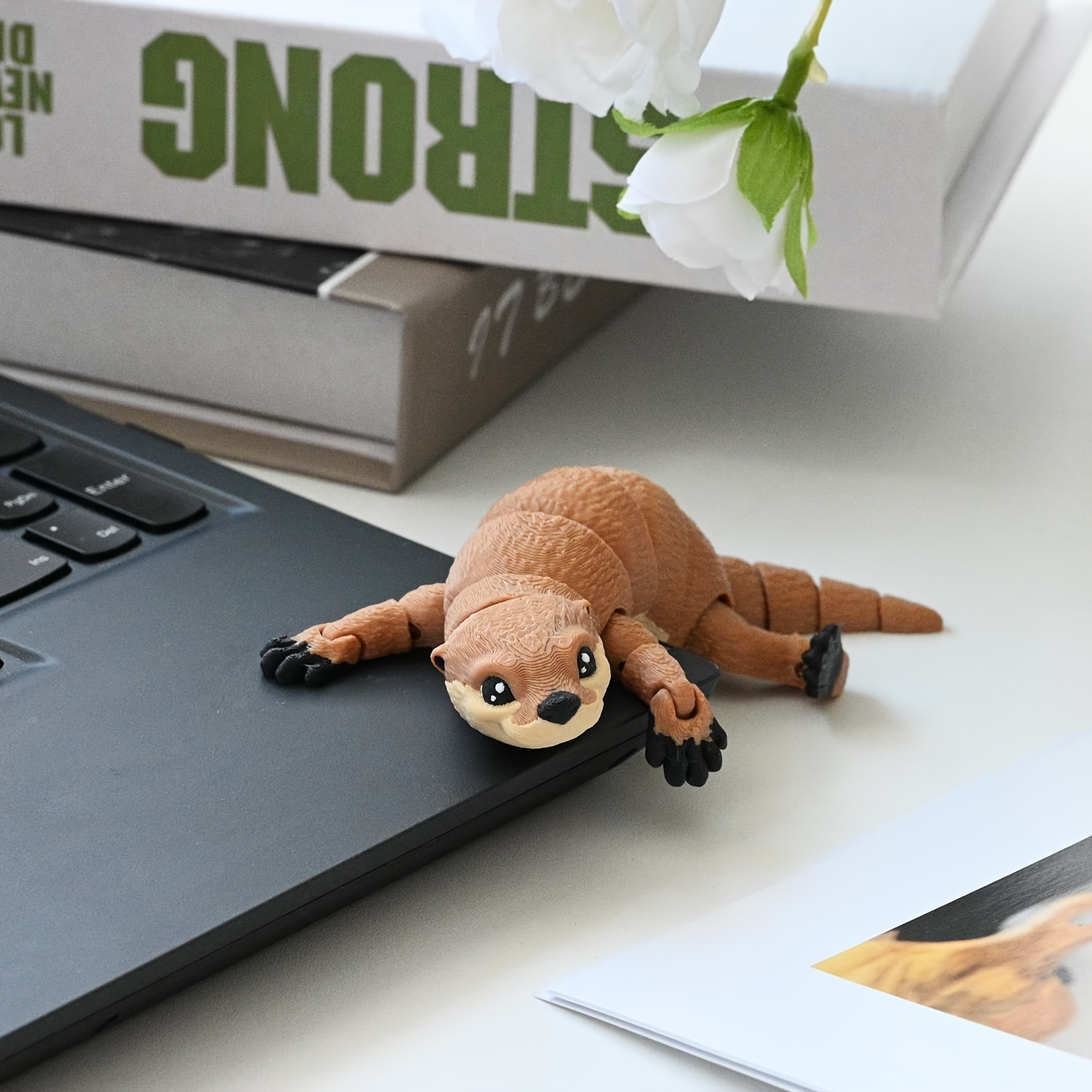 3D Printed Articulated Otter Figurine