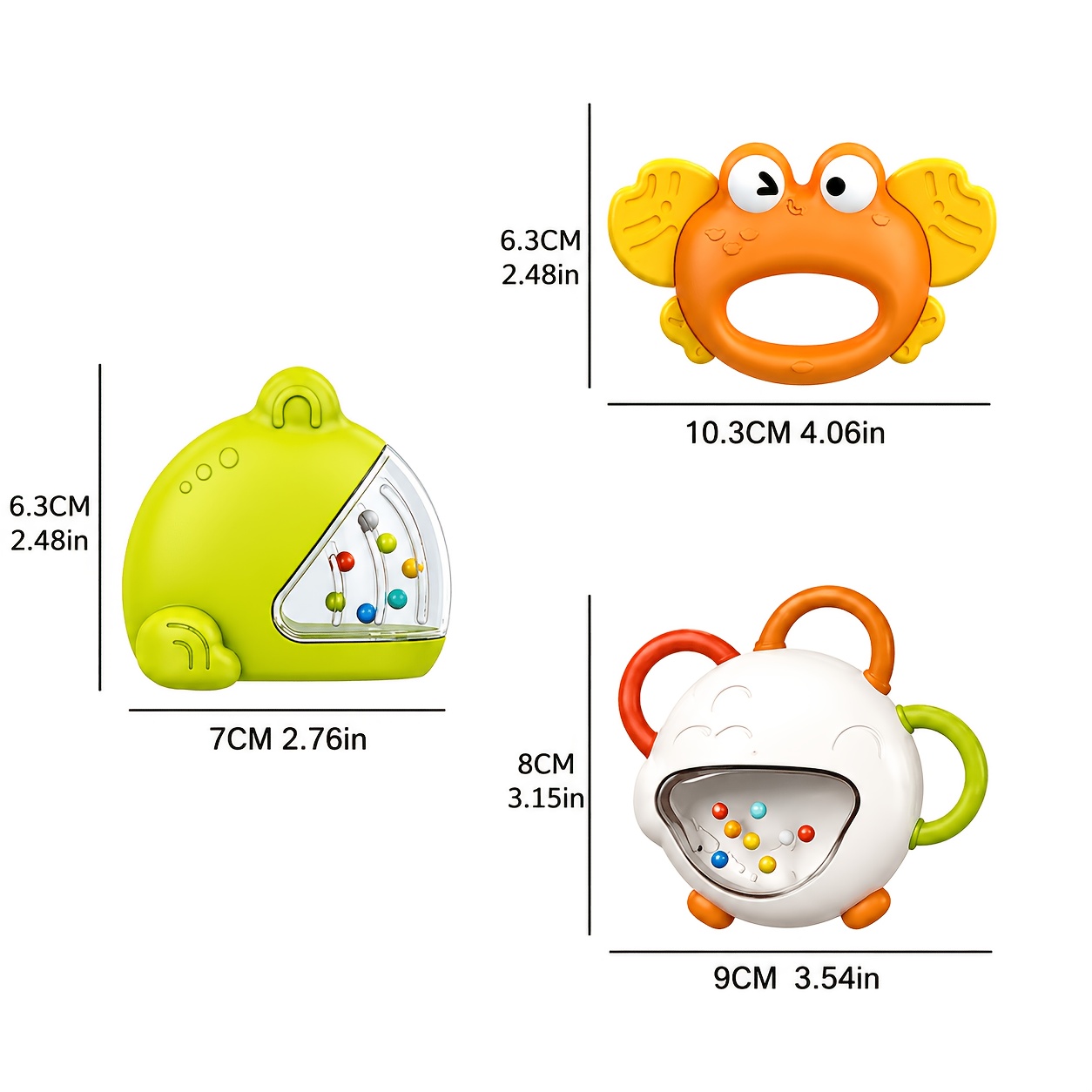 Children's Sensory Grasping Toy Set, Interactive Grip Training