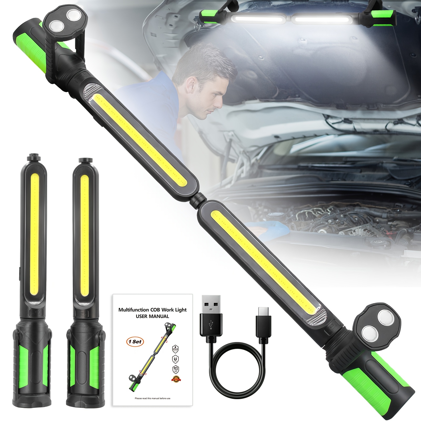 Rechargeable Cordless Magnetic LED