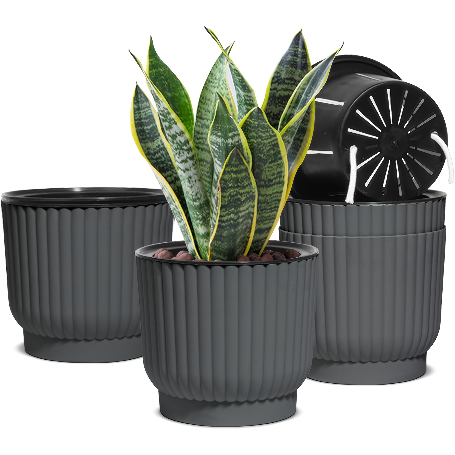 7 inch plant pot sold on Temu United States