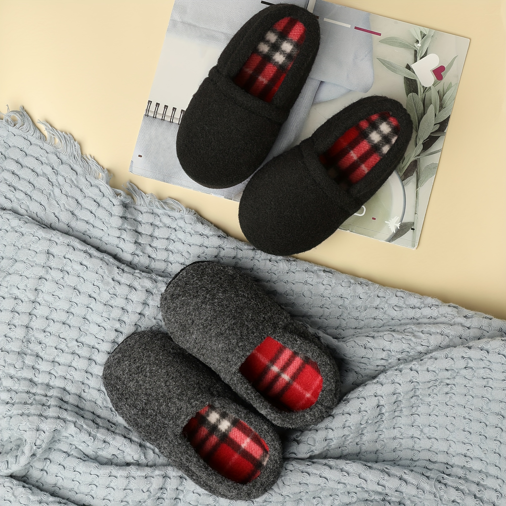 Boys best sale wool slippers