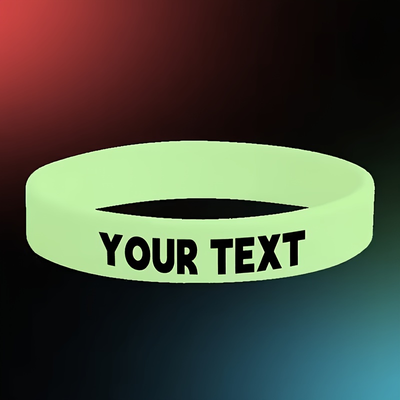 TEMU 60pcs For Her/him Personalized Custom Text/name/number Bracelets - Suitable For Weddings, Birthdays, Corporate Events, Christmas, Earth Day -