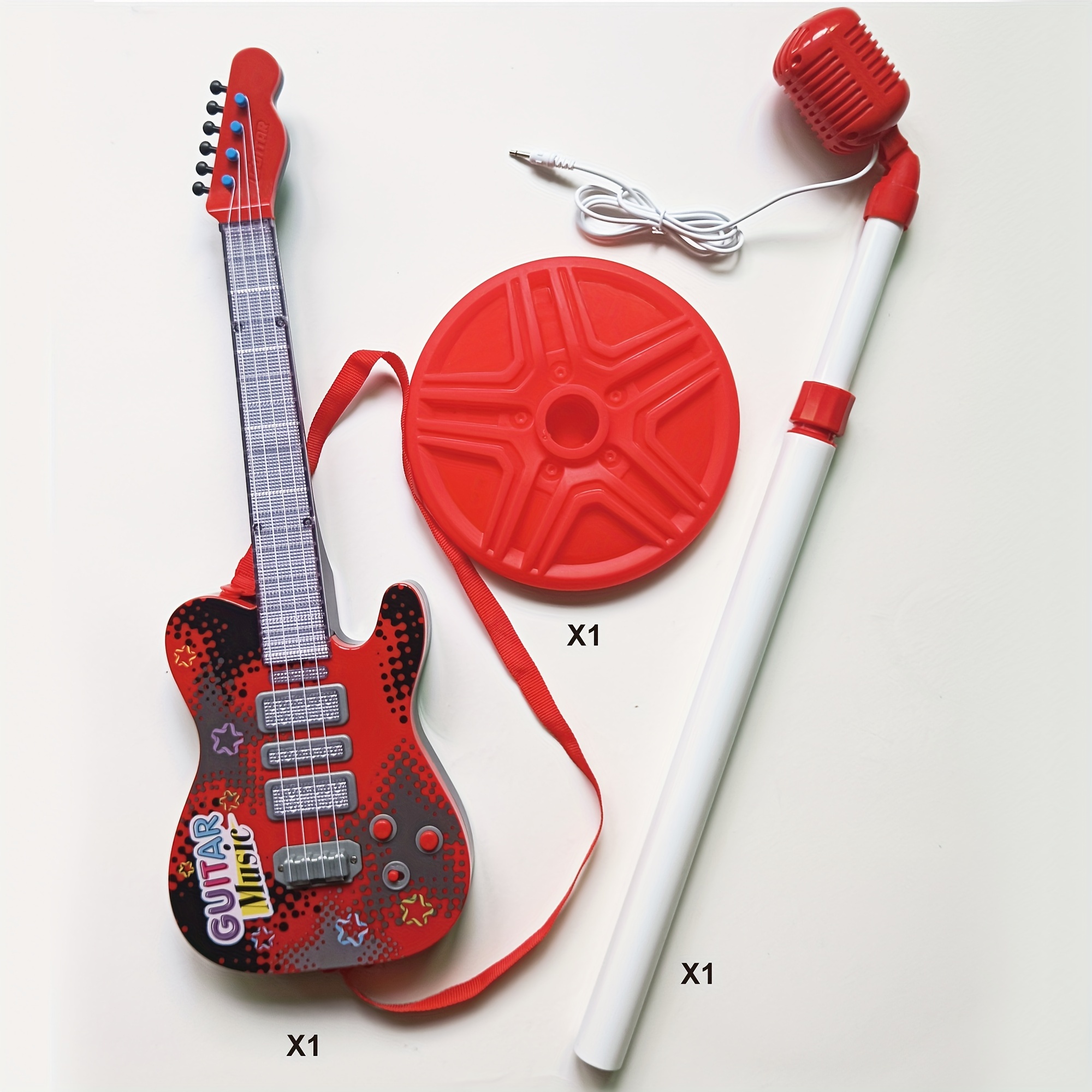 Kids guitar microphone online