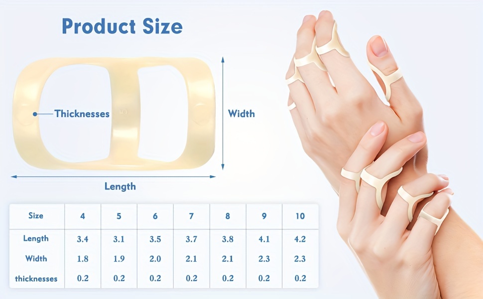 Index Ring Size For Women's Middle Finger Index Finger Is