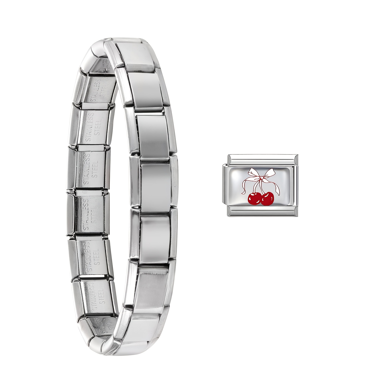 2pcs Special Additions Bracelet Set, Red Theme