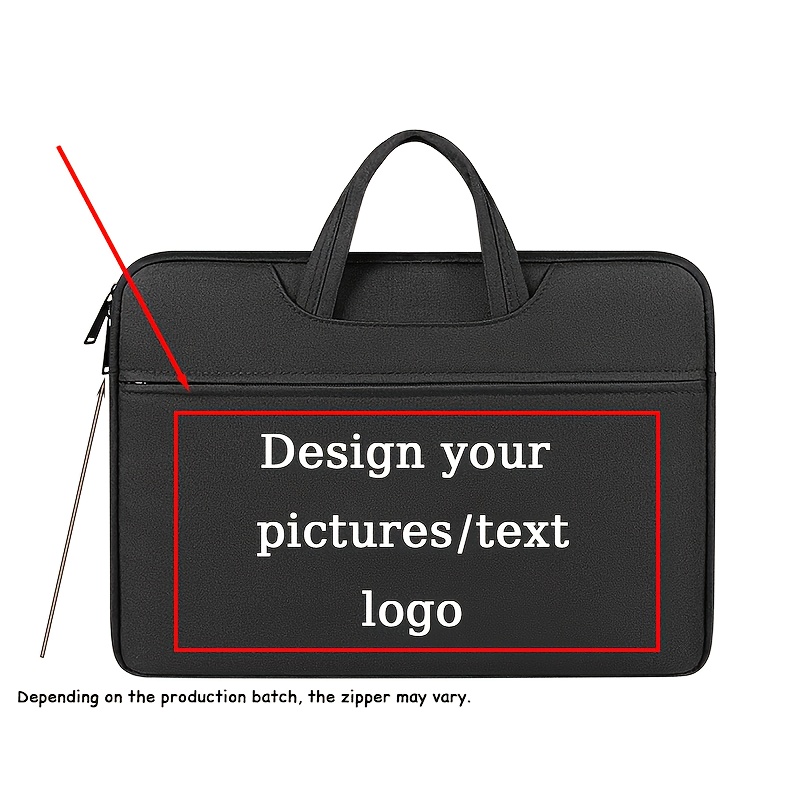 TEMU Une trousse d' personnalisée, de Noël idéal, personnalisée avec des photos ou des logos, facile à transporter, confortable à tenir, avec des