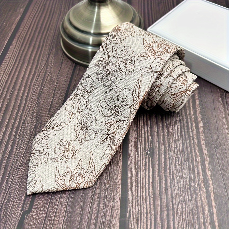 1pc Men's Beige Wine Suitable For Suits, Weddings, , Best Men, Daily Parties