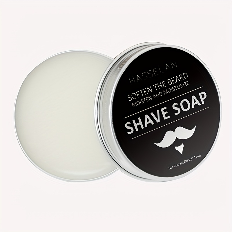Image of 2.11oz, 60g Men's Shaving Cream, Rich Foam, Gentle And Moisturizing, Suitable For Soft Facial Hair, Alcohol-free, Non-irritating, Flavor A Refreshing Feeling To , As A Father's Day Gift.