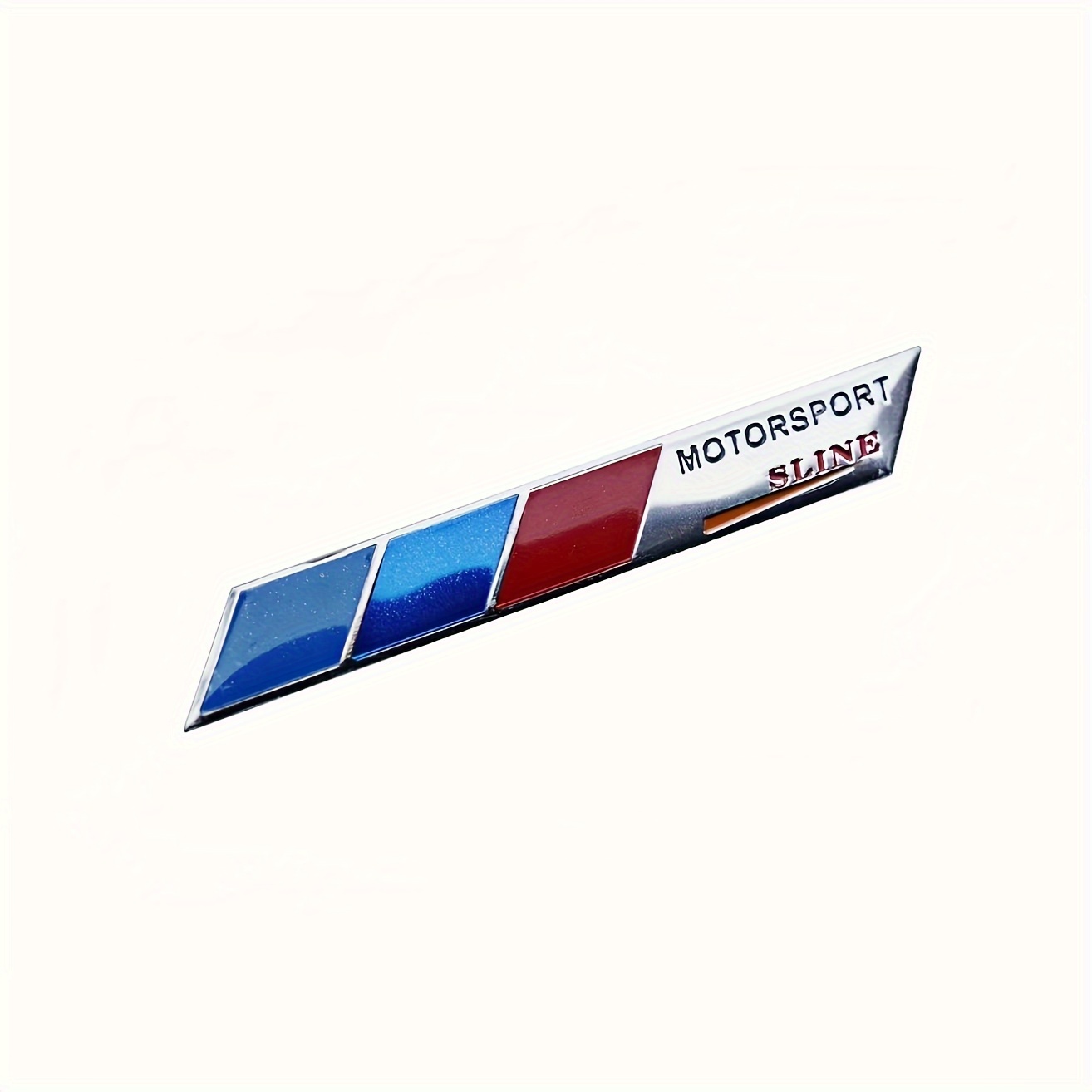 

For Bmw M Motorsport Sline Decal - Metal Car Badge - Universal Fit For Vehicles