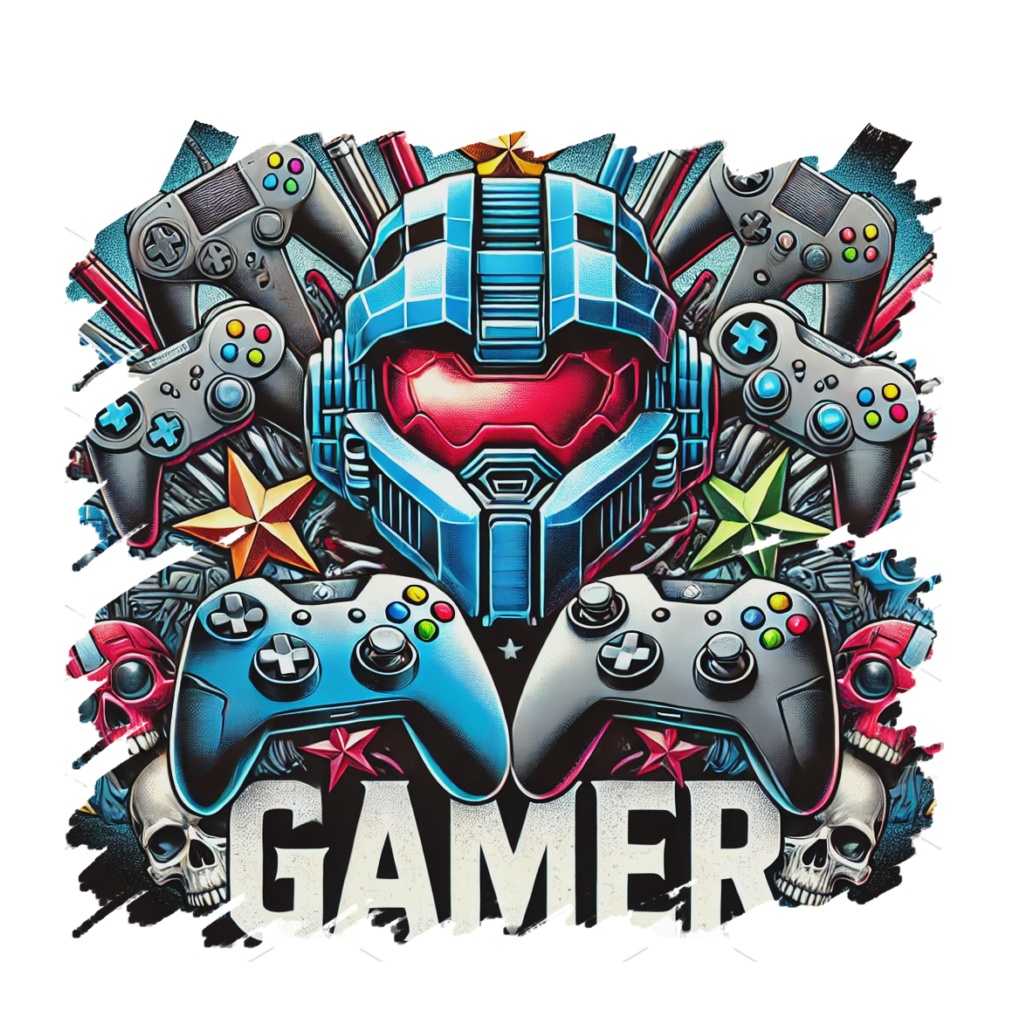 

1pc Vibrant Gamer Heat Transfer Decal - & Washable Polyurethane, Gaming Console Design Iron-on Patch For Diy T-shirts, Hoodies, Pillows