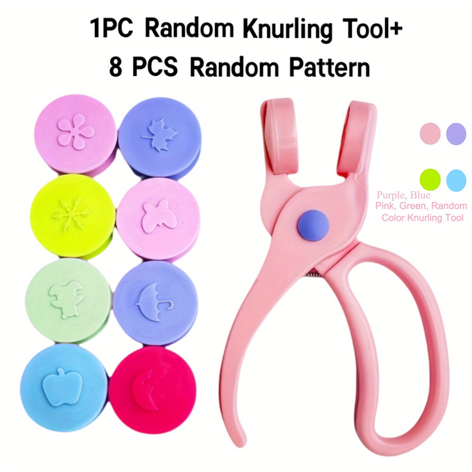 Craft Embossing Tool | Pink Plastic Manual Hole Punch, With Floral And Heart Patterns | Interchangeable Pads For Scrapbooking And Card Making | Non-electric, | Perfect For