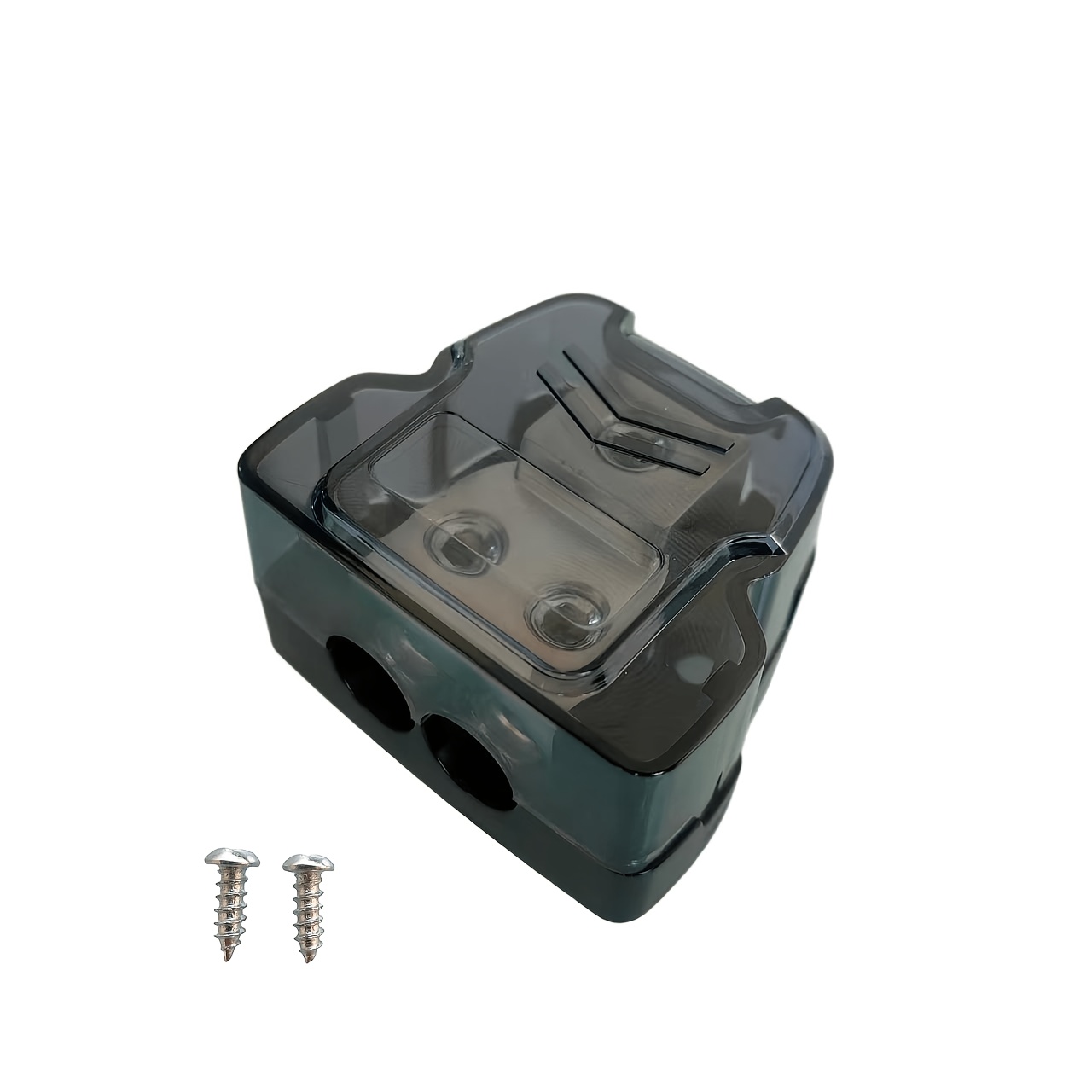 TEMU 1pc Car Block 1in 2 Out For Audio Amplifier