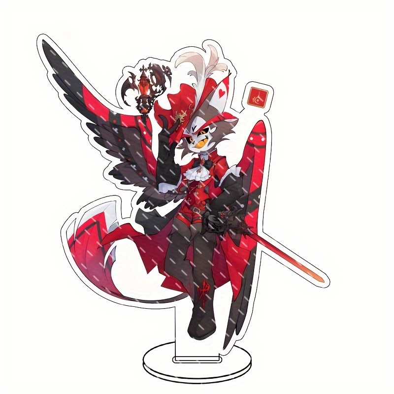 Hazbin Hotel Anime-Inspired Acrylic Standee - Stylish Tabletop Decor, Perfect Holiday Gift