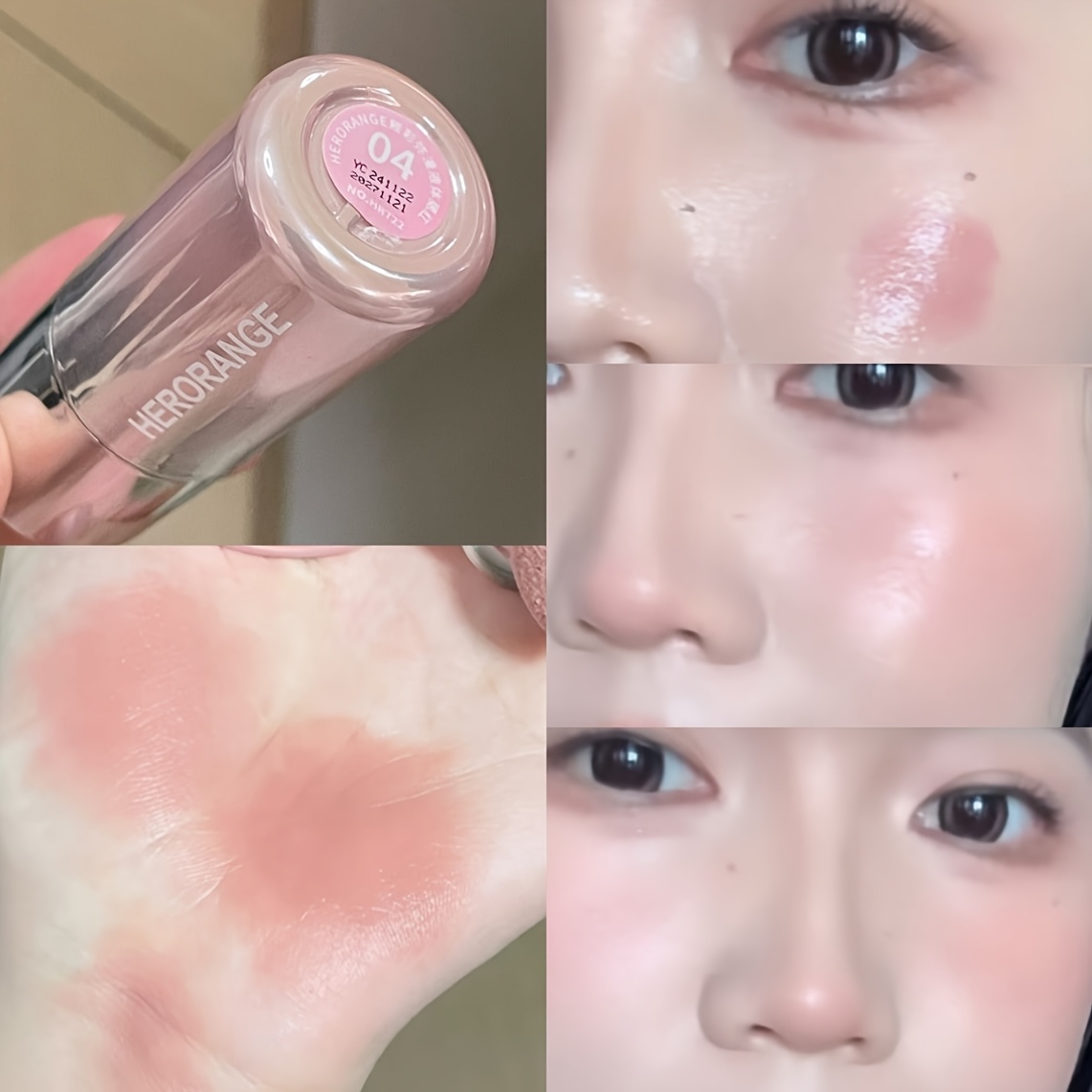 liquid blush stick med svampspets vattentät - Temu Sweden