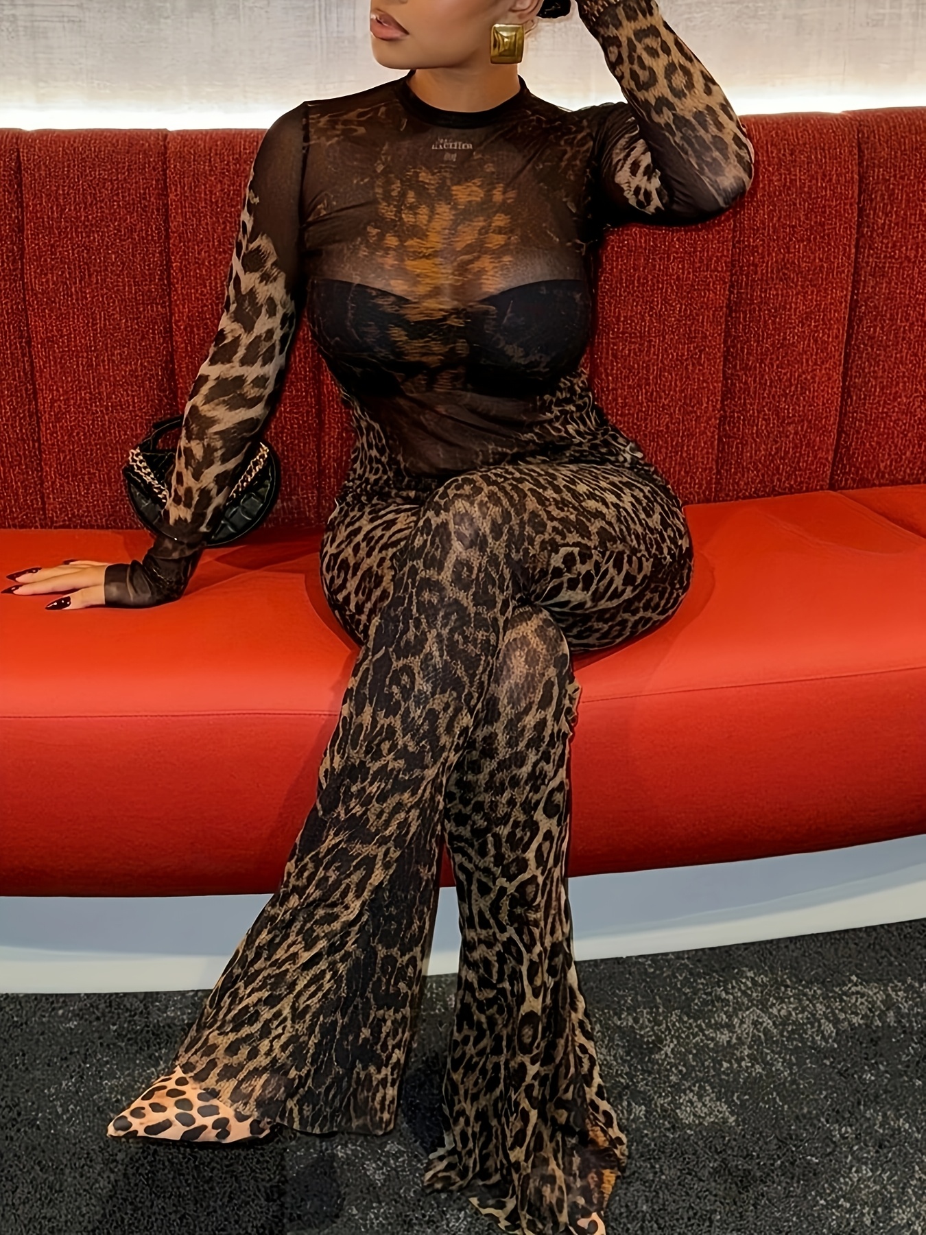 Y2k Piece Cheetah Print Outfit Palumer Summer Y2k Sexy Leopard