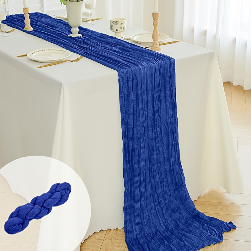 blue dresser runner Stunning Royal Blue Off Shoulder Mermaid Floor-length Bridesmaid Dress –  Dairy Bridal