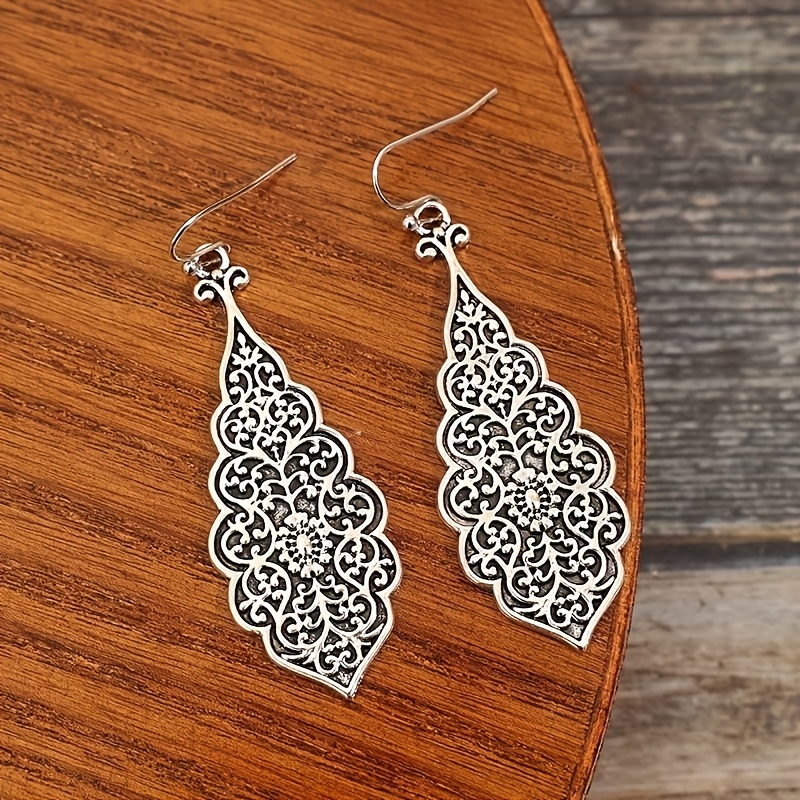 Vintage Ethnic Style Patterned Earrings