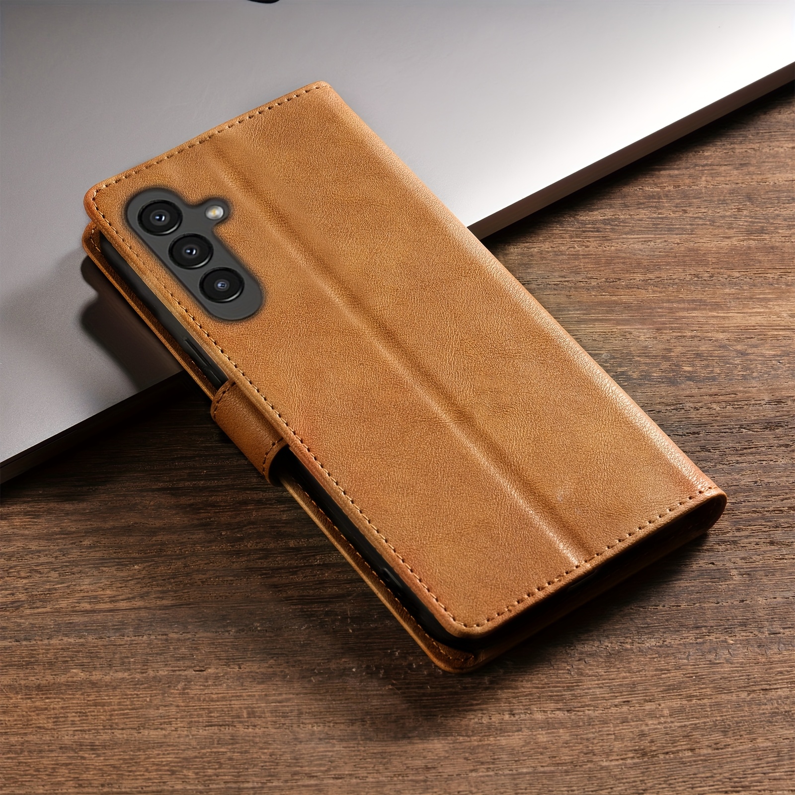 Husă pentru telefon: Husă din piele ecologică pentru Galaxy A56 A36 A26 A16 A55 A35 A15 A54 A34 A14 A53 A33 A13, cu suport pentru carduri și suport integrat, portofel flip pentru telefon
