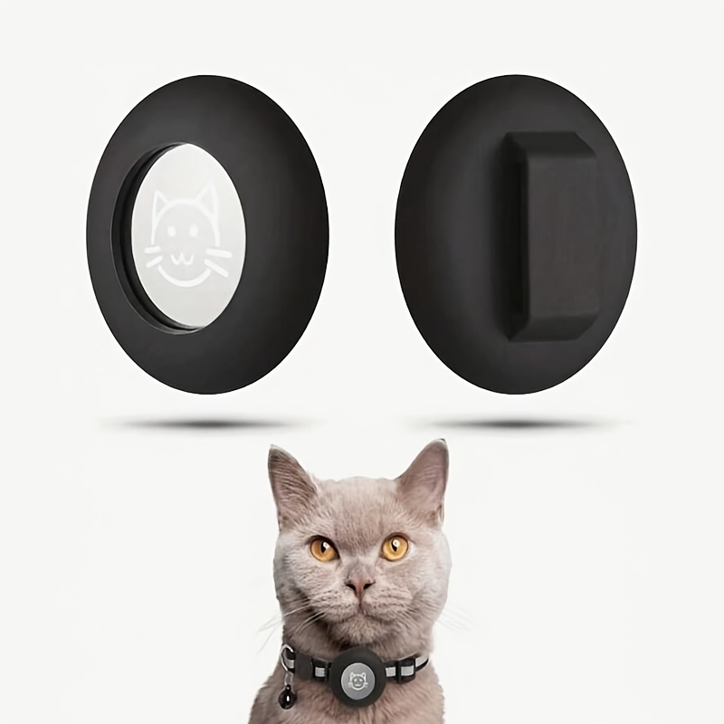 1pc compatible for   airtag case suitable for cat collar dog collar protective cover soft cover with airtag holder for collars up to 0 6 inch fits for small pets puppies collar airtag device not included Product details 2