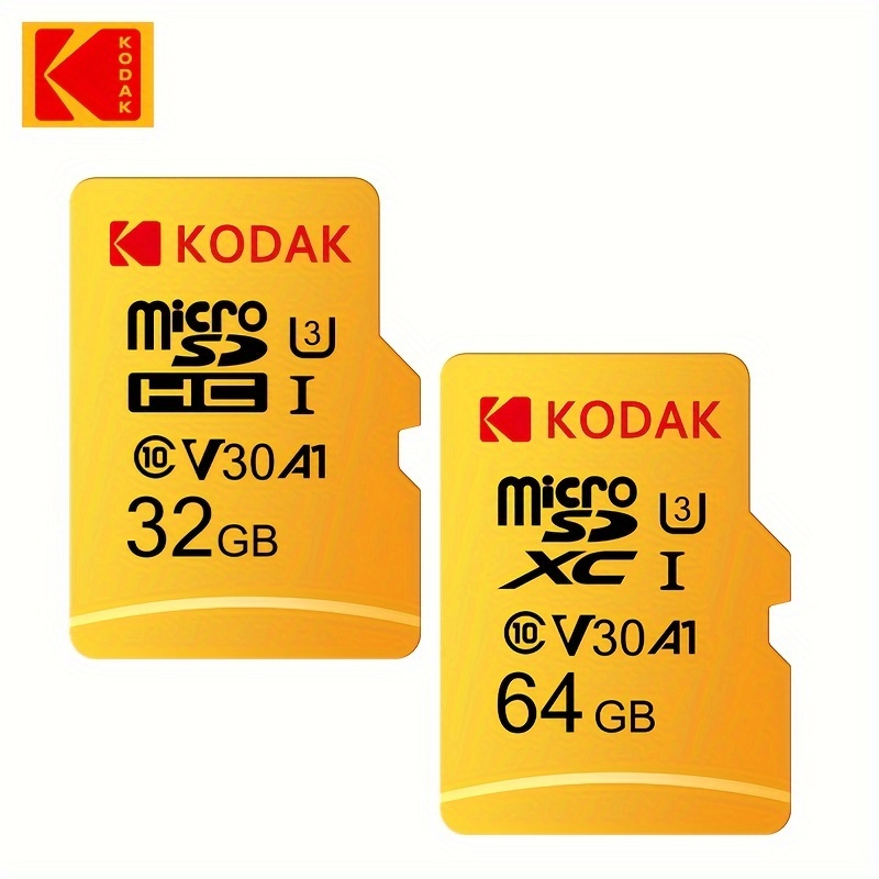 

Kodak 100% Original Tf Micro Sd Card Memory Card Microsd Class 10 Pendrive 32gb 64gb For Smartphone Tablet Camera