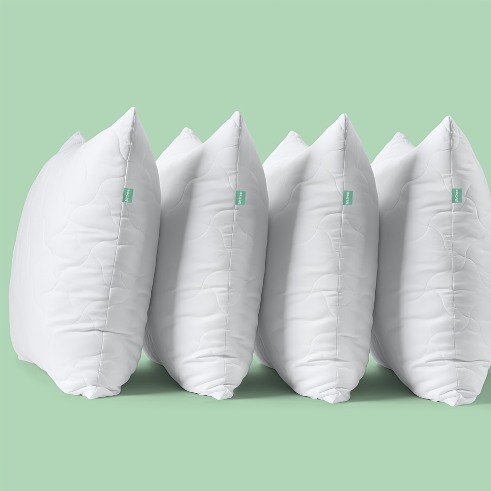 Pillows 80×80cm 2-pack/4-pack, Filled Pillows Sofa Pillows, Washable