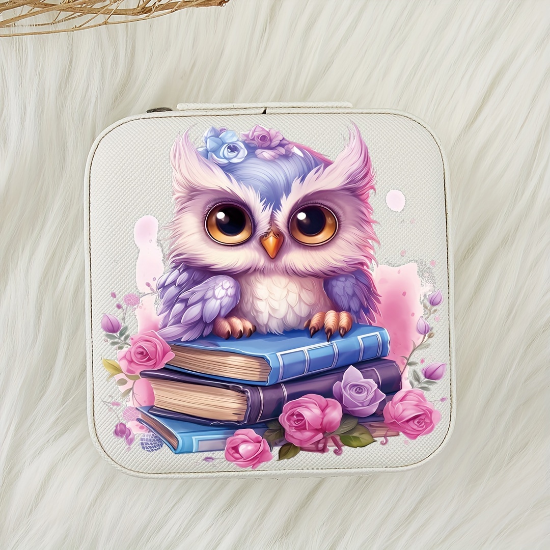 

8pcs Fairy Owl On Book Uv Dtf Transfer Sticker Libbey Glass Cups Diy Wrap Transfer Sticker For 16oz Glass Cup Waterproof Sticker Bottle Sticker Adhesive Sticker-high Quality