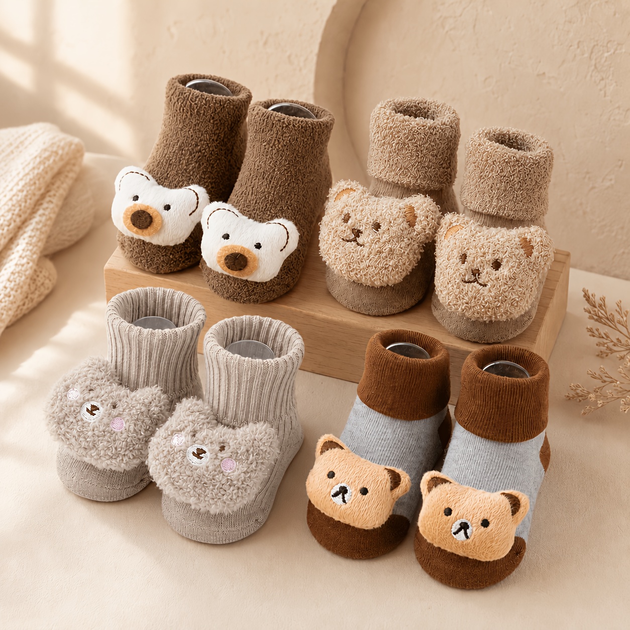 Infants Knee-length Animal Socks