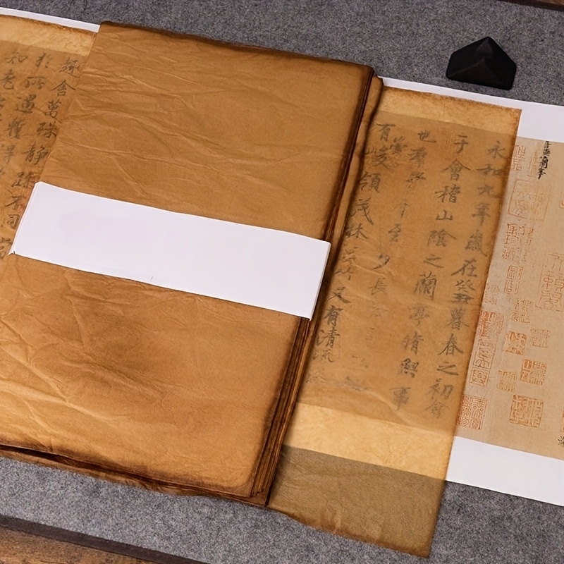 Retro-Style Handmade Rice Paper for Art and Craft Projects