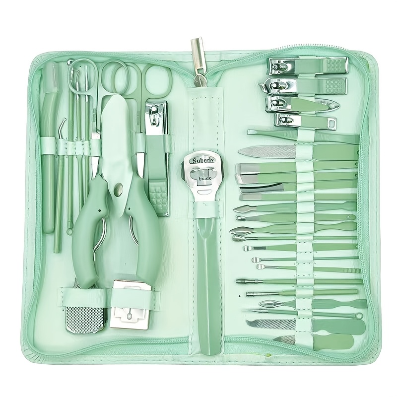 TEMU 35pcs Manicure Set Personal Care Toenail Clippers Professional Nail Clipper