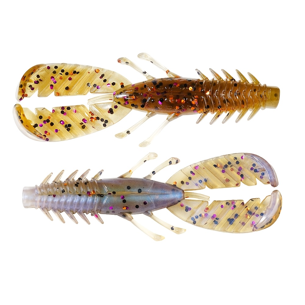 E-shop Sunmile's neue 3-Zoll-Fliegenangelwelle, entwickelt für Barsch- und Barschangel, mit weicher Wurm- und Adrenalenschnecke.