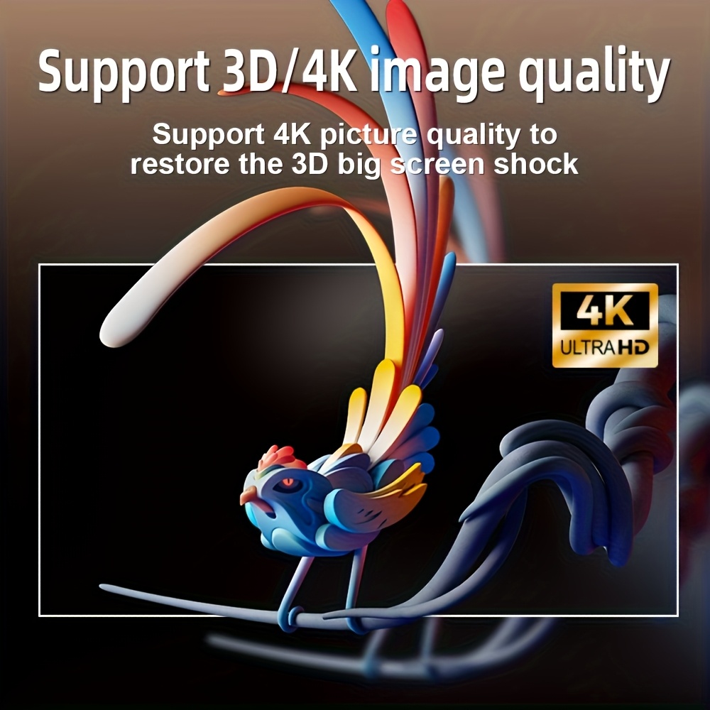 E-shop 60/70-Zoll Tragbares Beamerleinwand - Versandt mit Falten (Bügeln Empfohlen für Besten Ergebnisse), 16:9 4K Ultra HD Unterstützung, Geeignet für