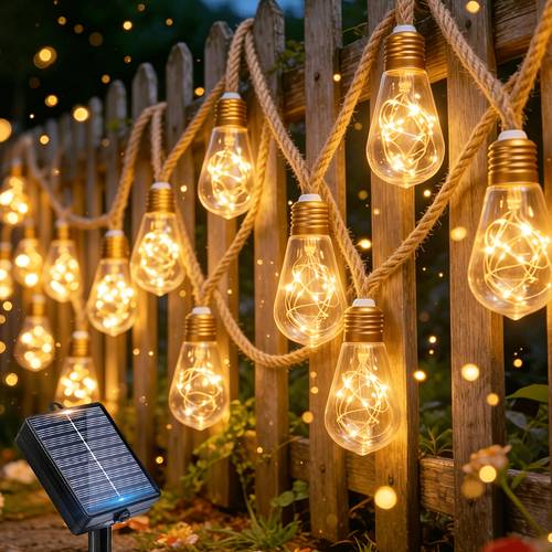 11 6 7 6 5 6 outdoor fairy light string garden decoration fairy tale light 10 15 25 bulbs 12 lighting automatic on off function suitable for garden courtyard trees festivals party decoration