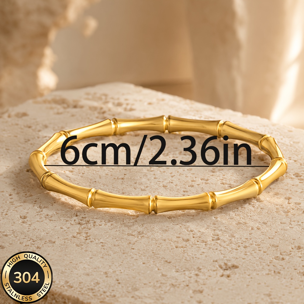 18K Golden Plated Stainless Steel 3pcs Bracelet Set