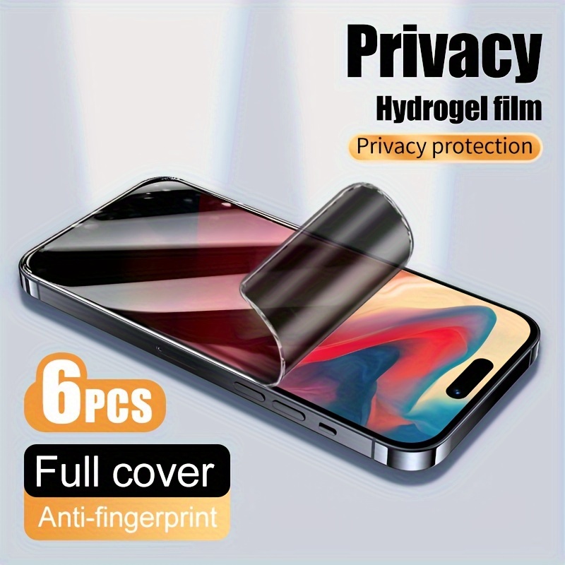 privacy hydrogel film screen protector pack glossy Temu Slovakia