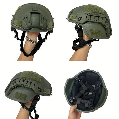 mich helmet 1pc high protection with adjustable mechanism and epp padding fiberglass structure ideal for outdoor sports and cs games
