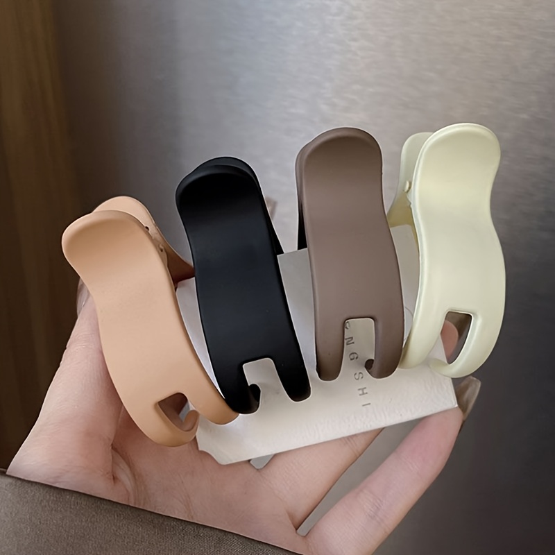 E-shop 4 Stück/Damen Vintage Matte Haarklammern, Hochsteckfixierer, Haarklammern für Hochsteckfrisuren am Hinterkopf