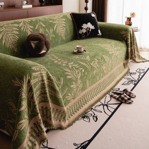 pattern plush sandtowel sofa blanket comfortable sofa cover for bedroom and living room home decor durable washable and pet room decor sofa cover