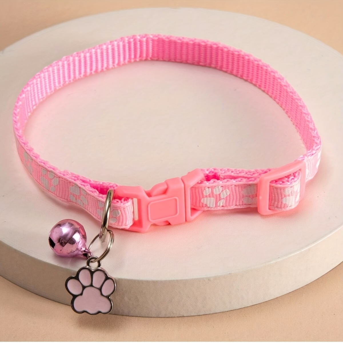 1pc   print pendant bell collar suitable for dogs and cats Product details 8